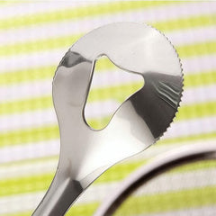 2-in-1 Stainless Steel Filter Spoon with Clip