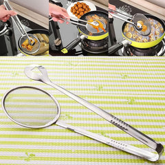 2-in-1 Stainless Steel Filter Spoon with Clip