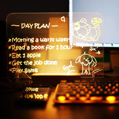 3D Acrylic Writing Board With Pen