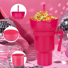 2 in 1 Snack Bowl with Tumblr (Snacklr)