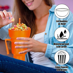 2 in 1 Snack Bowl with Tumblr (Snacklr)