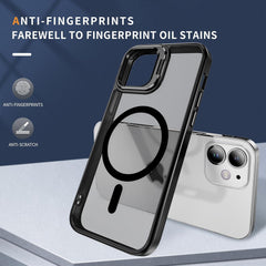 Pro Max Case with Metal Camera Stand | Full Protection Shockproof Cover | Translucent Magnetic Case
