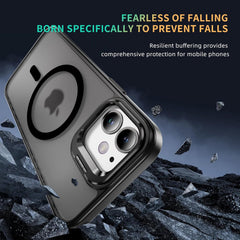 Pro Max Case with Metal Camera Stand | Full Protection Shockproof Cover | Translucent Magnetic Case
