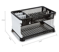 Double Layer Kitchen Organizer Rack
