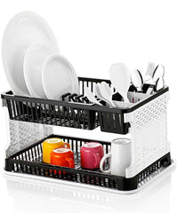 Double Layer Kitchen Organizer Rack