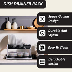 Double Layer Kitchen Organizer Rack