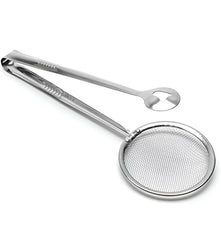 2-in-1 Stainless Steel Filter Spoon with Clip