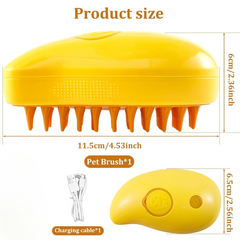 3-in-1 Steam Brush for pet