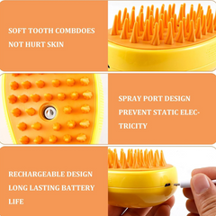 3-in-1 Steam Brush for pet