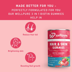 Biotin Gummies | Nourish Hair & Skin
