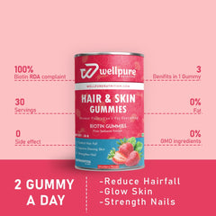 Biotin Gummies | Nourish Hair & Skin