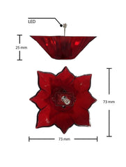 Electric Water Sensor Reflection Led Diyas Candle