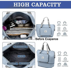 FOLDABLE LARGE CAPACITY TRAVEL DUFFEL BAG