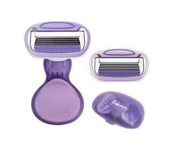 Mini Ultra Smooth Hair Removal Razor 4 Stainless Steel Blades