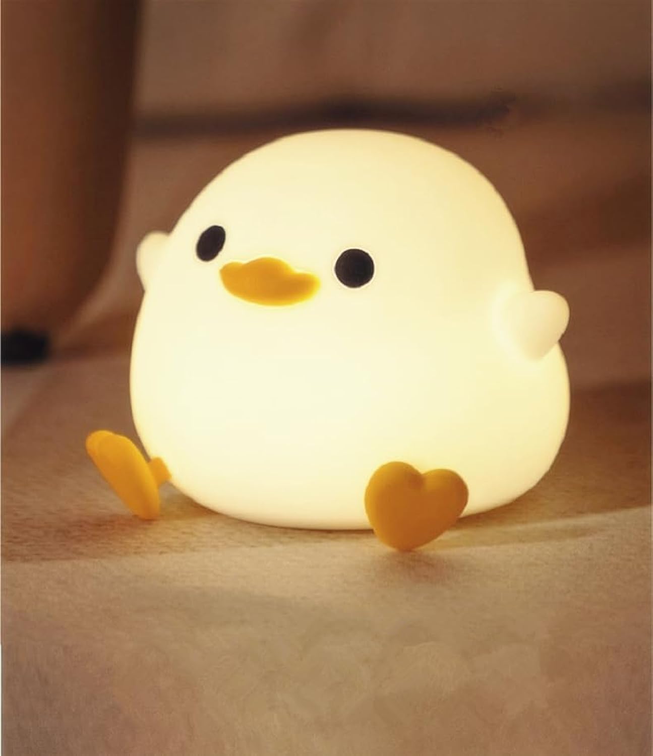 Cute Dodo Duck Colour Changing 3D Touch Silicon Lamp