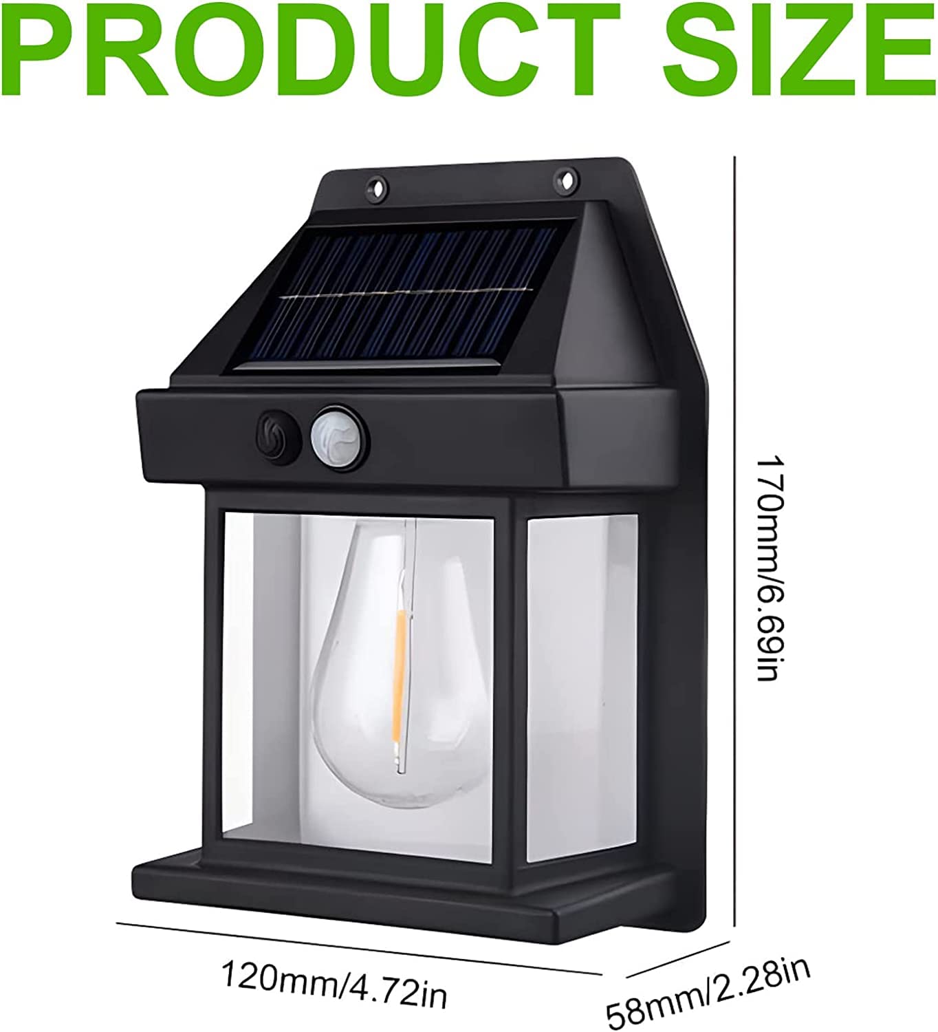 Solar Outdoor Wall Light