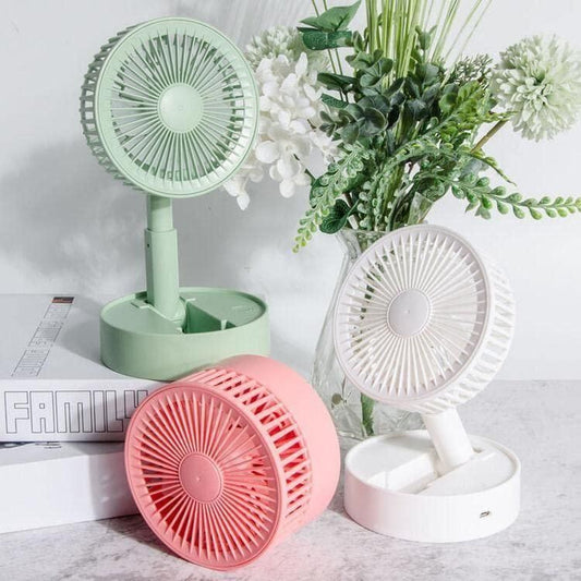 Telescopic Rechargeable Standing Fan