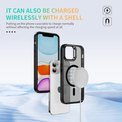 Pro Max Case with Metal Camera Stand | Full Protection Shockproof Cover | Translucent Magnetic Case