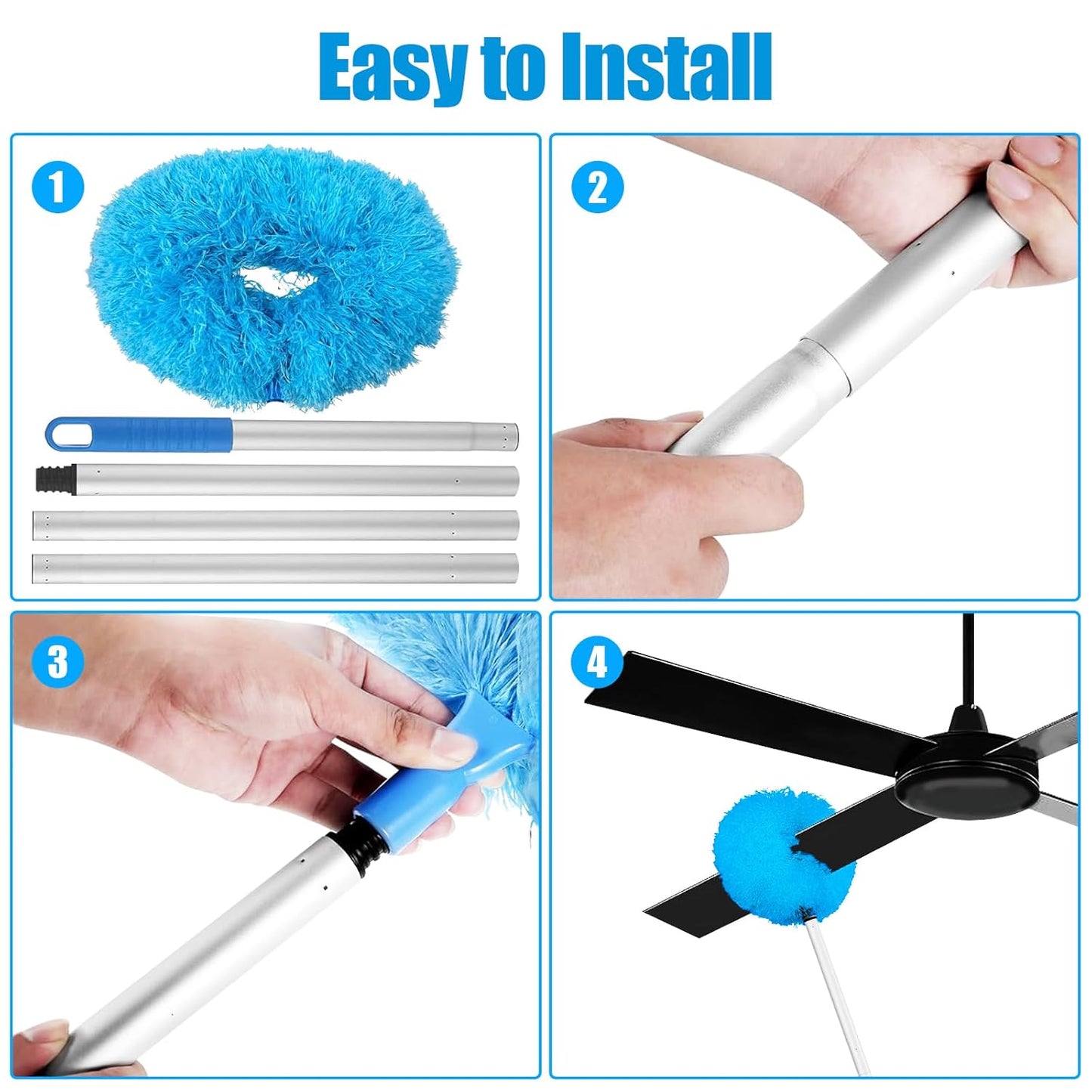 Washable Ceiling Fan Cleaner Duster