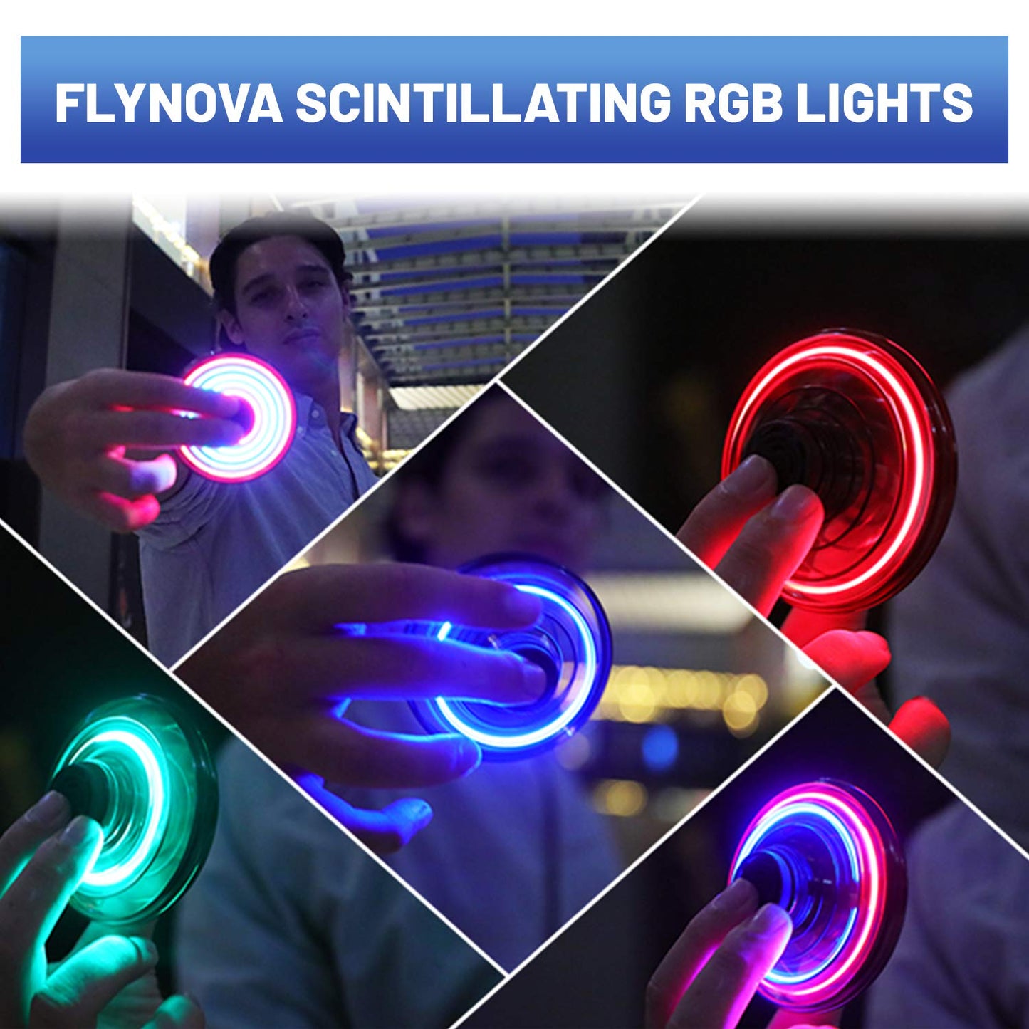 Silicone Magical Flying Spinner