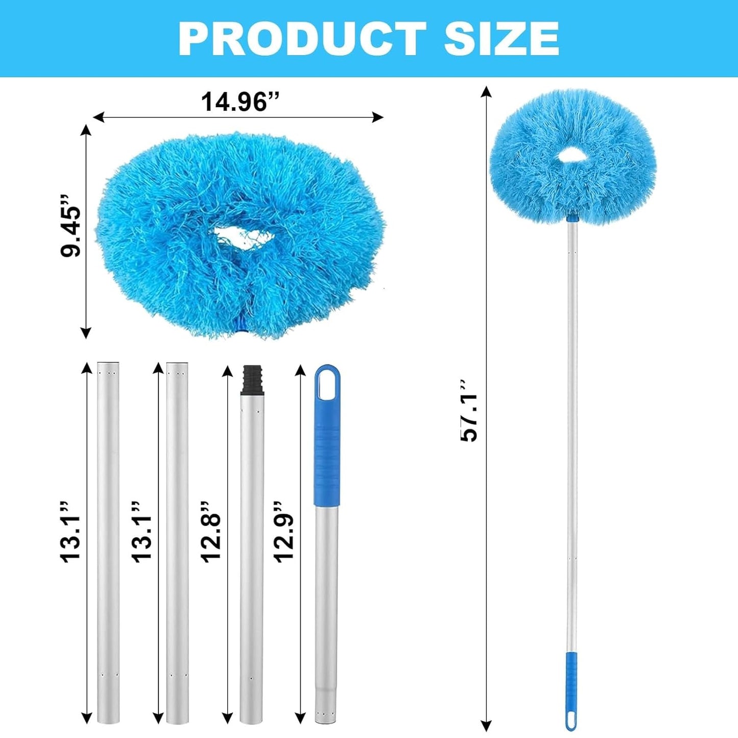 Washable Ceiling Fan Cleaner Duster