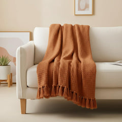 Wafflora Throw Blanket | 50 x 60 inch