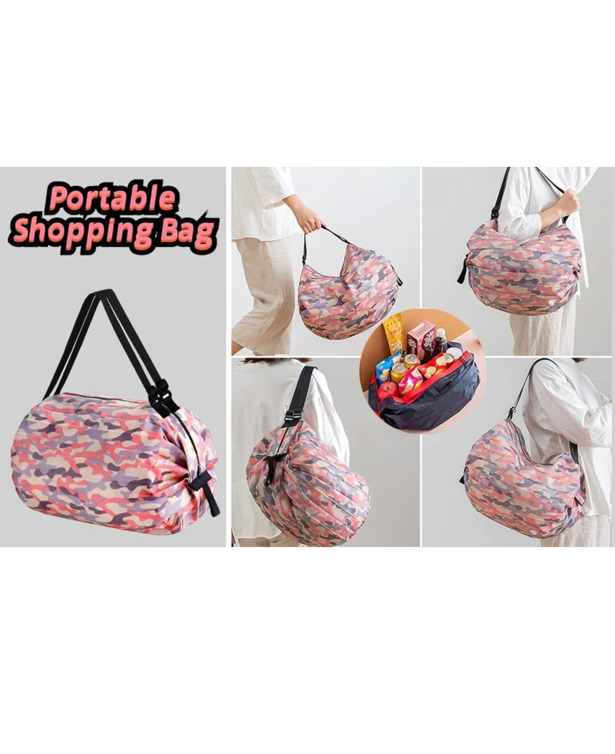 Portable Foldable Shopping Bag