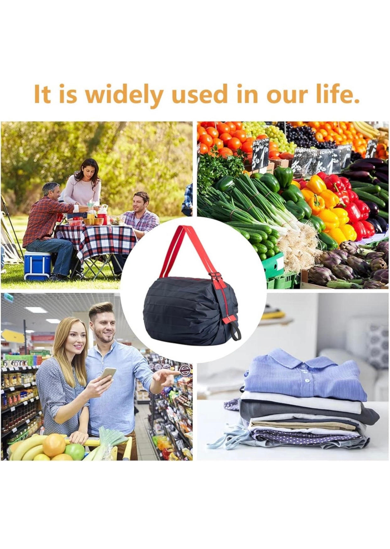 Portable Foldable Shopping Bag