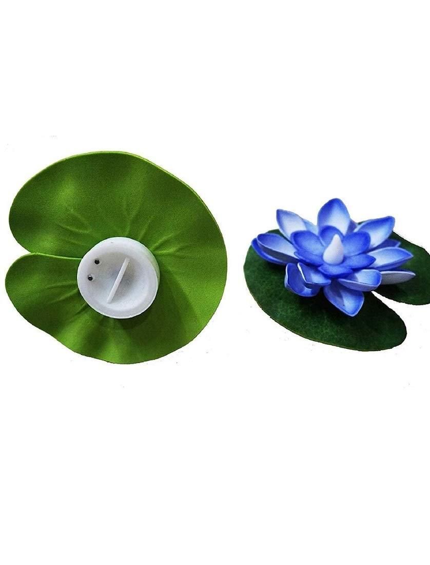 Lotus Flower Floating Diya Set