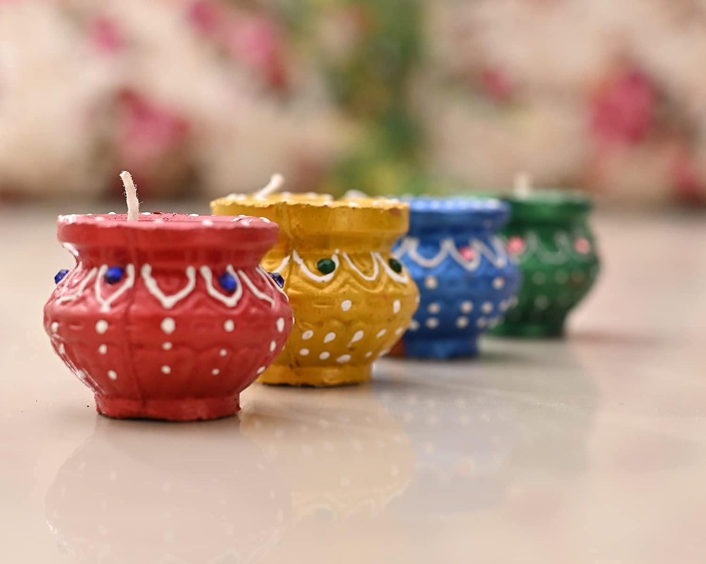 Traditional Handmade Terracotta Clay Diya Pack