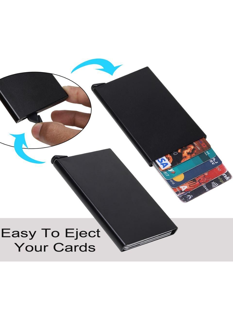 Men's RFID Protected Smart Pop Up Wallet