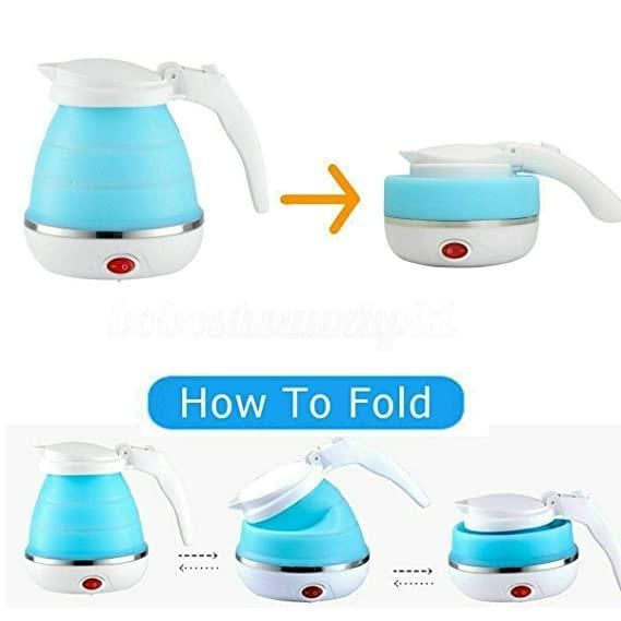 Foldable Electric Silicon kettle